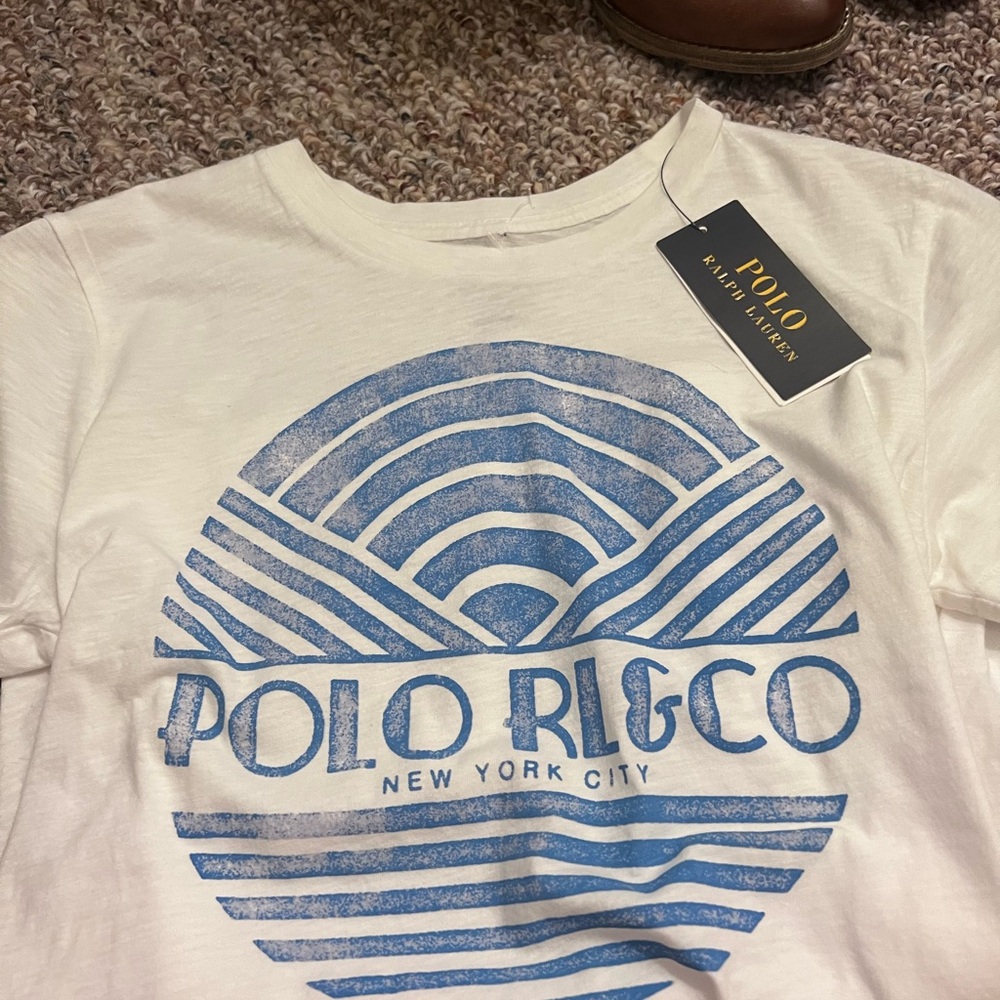 NWT Ralph Lauren Printed tee